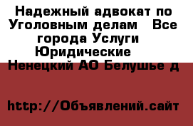Надежный адвокат по Уголовным делам - Все города Услуги » Юридические   . Ненецкий АО,Белушье д.